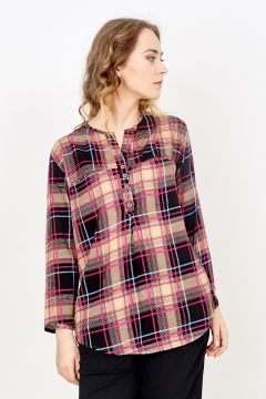 Pink Checked shirt