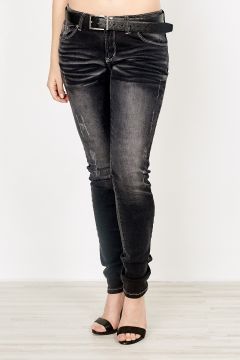 Black Low-rise Skinny Jeans